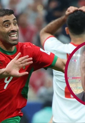 Chiqui Tapia asistió a la final de la Copa Árabe que consagró a Marruecos