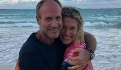 Maru Botana y su marido, Bernardo