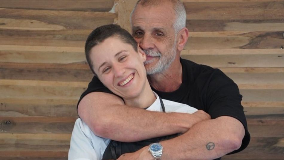 Christian Petersen y Sofía Zelaschi