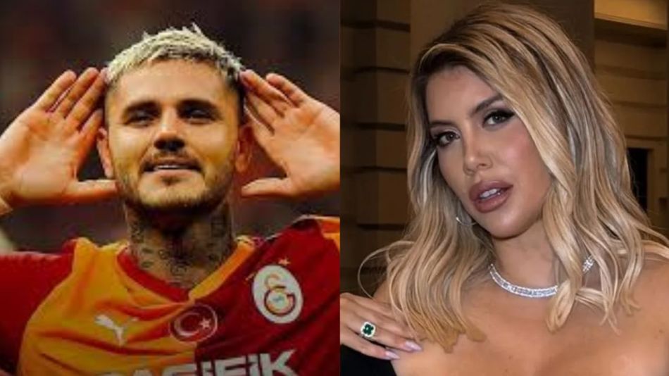 Mauro Icardi y Wanda Nara