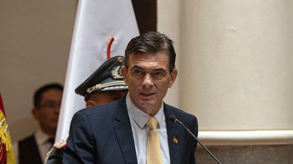 President Paz Swears In His Cabinet