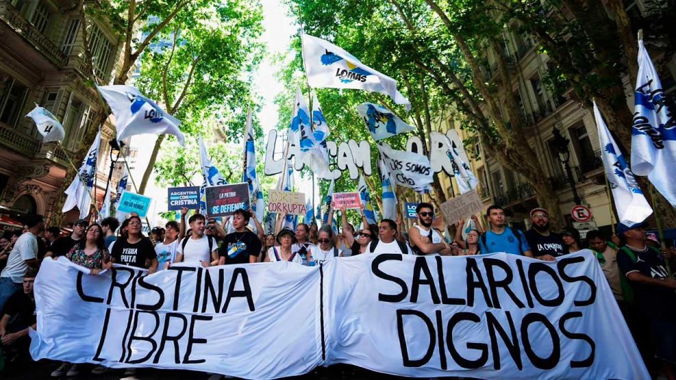 Movilización CGT La Cámpora 18122025