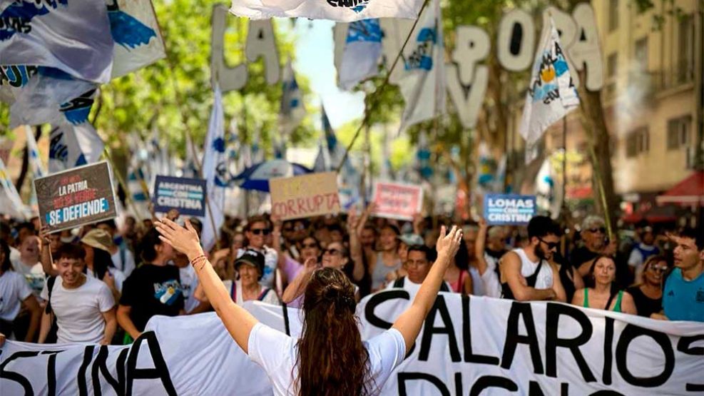 Movilización CGT La Cámpora 18122025