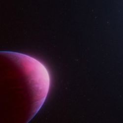 Imagen registrada por el James Webb del PSR J2322-2650b.