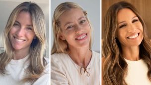 María Belén Ludueña, Nicole Neumann y Pampita