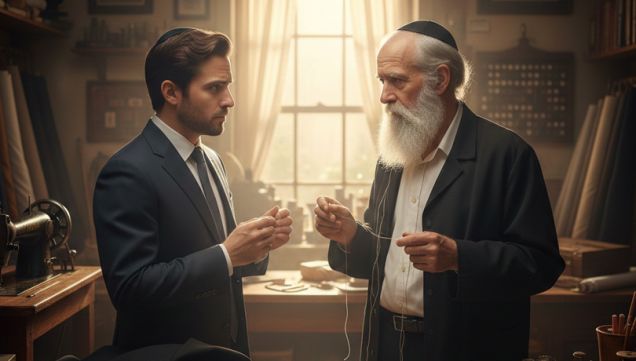 Coser botones, buscar propósito en la vida