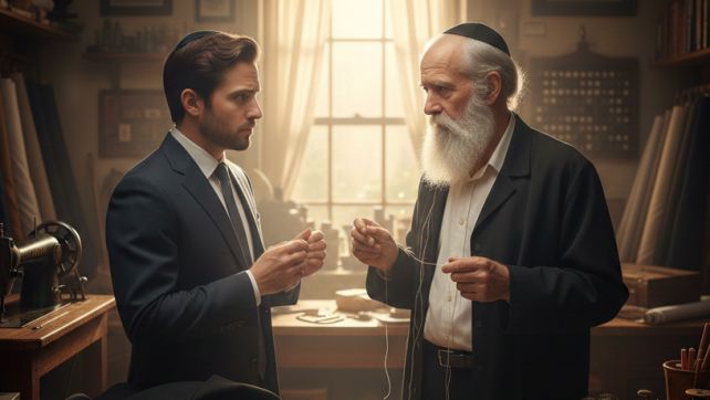 Coser botones, buscar propósito en la vida