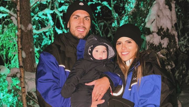 Así son las vacaciones de Camila Galante y Leandro Paredes en Finlandia: paseos en trineo, clase de cocina y visita al verdadero papá Noel