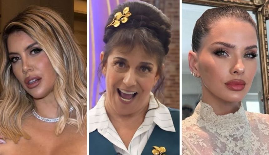 Wanda Nara, Julia Calvo, China Suárez