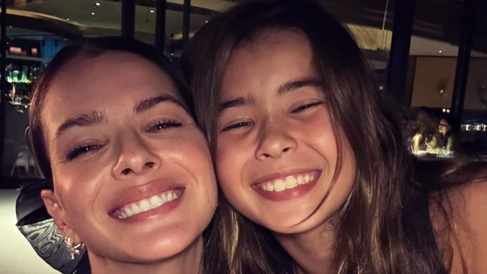 La China Suárez y su hija Rufina Cabré