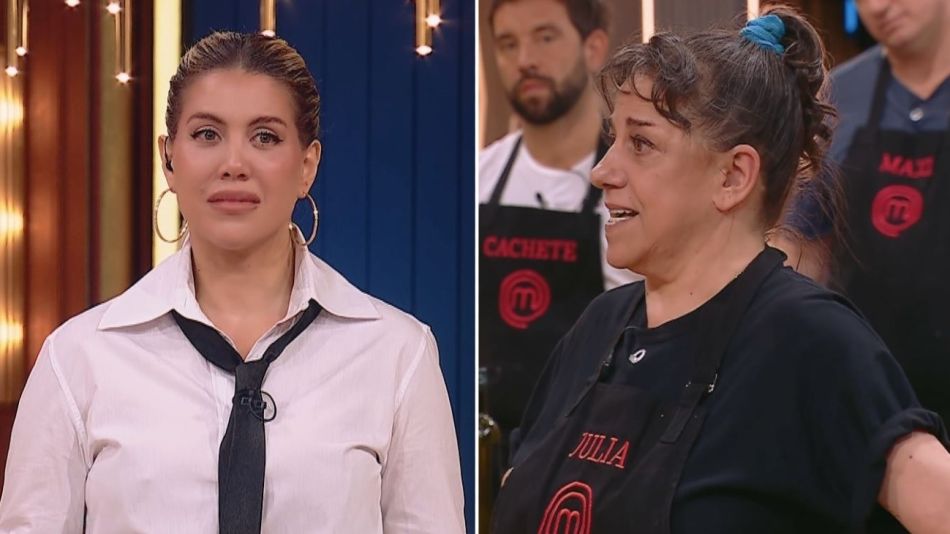 Wanda Nara y Julia Calvo