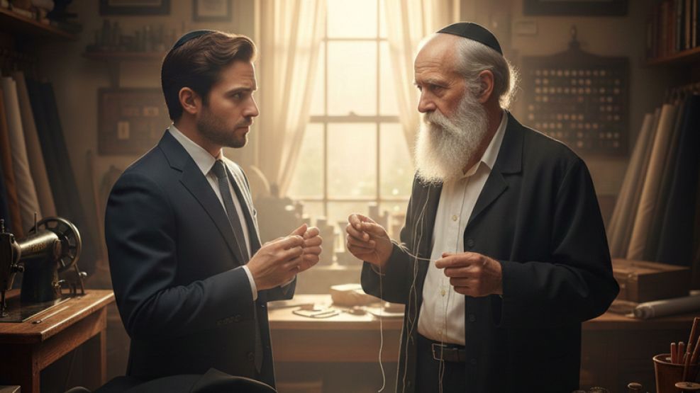 Coser botones, buscar propósito en la vida