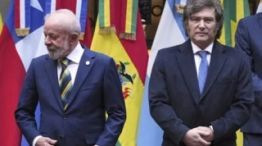 Frío glacial: Lula y Milei, en la cita del Mercosur.