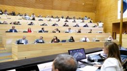 La oposición rechazó la ley de emergencia de la Caja