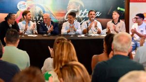 Marcos Torres en la presentación de la temporada