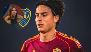 Catherine Fulop y Paulo Dybala