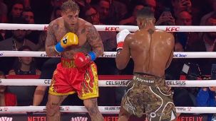 Jake Paul, en otro de sus capítulos de boxeo en Netflix.