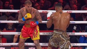 Jake Paul, en otro de sus capítulos de boxeo en Netflix.