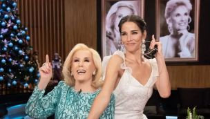 Mirtha Legrand y Juana Viale
