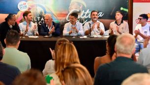 Marcos Torres en la presentación de la temporada