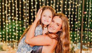 Cami Homs y su hija Francesca