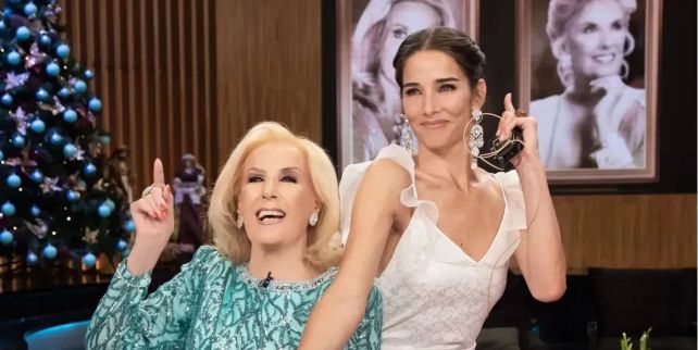 Mirtha Legrand y Juana Viale