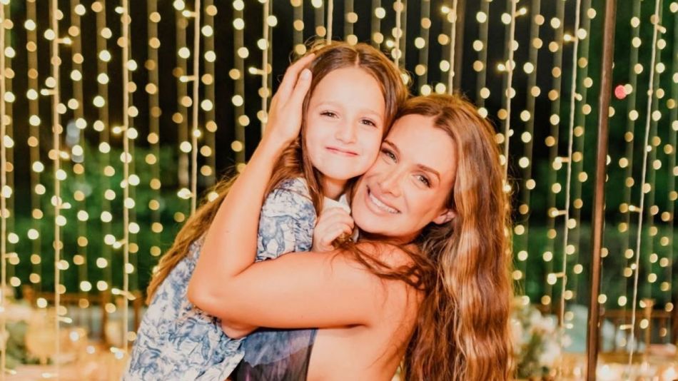 Cami Homs y su hija Francesca