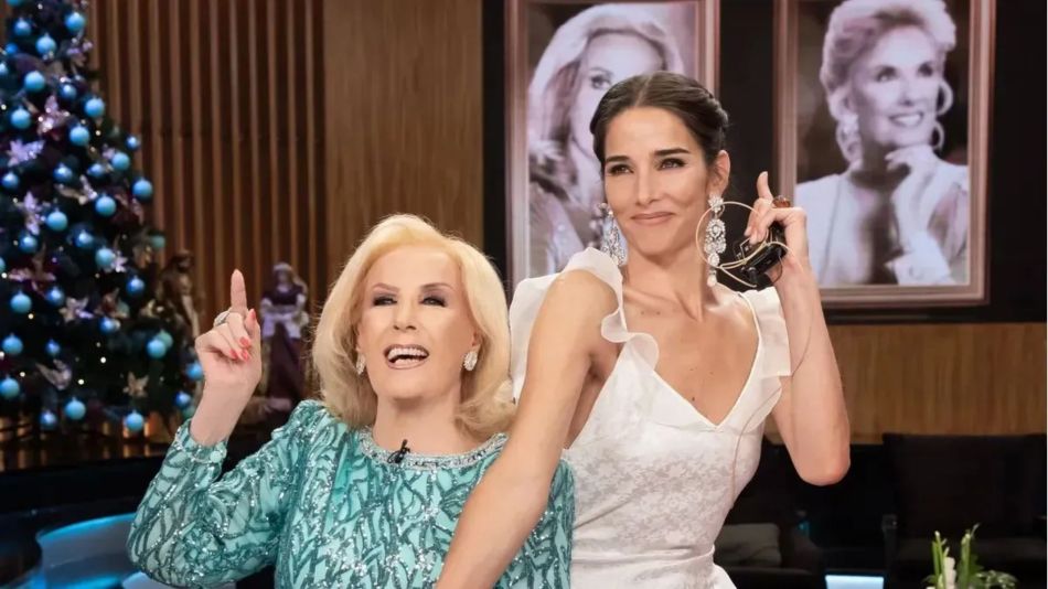 Mirtha Legrand y Juana Viale