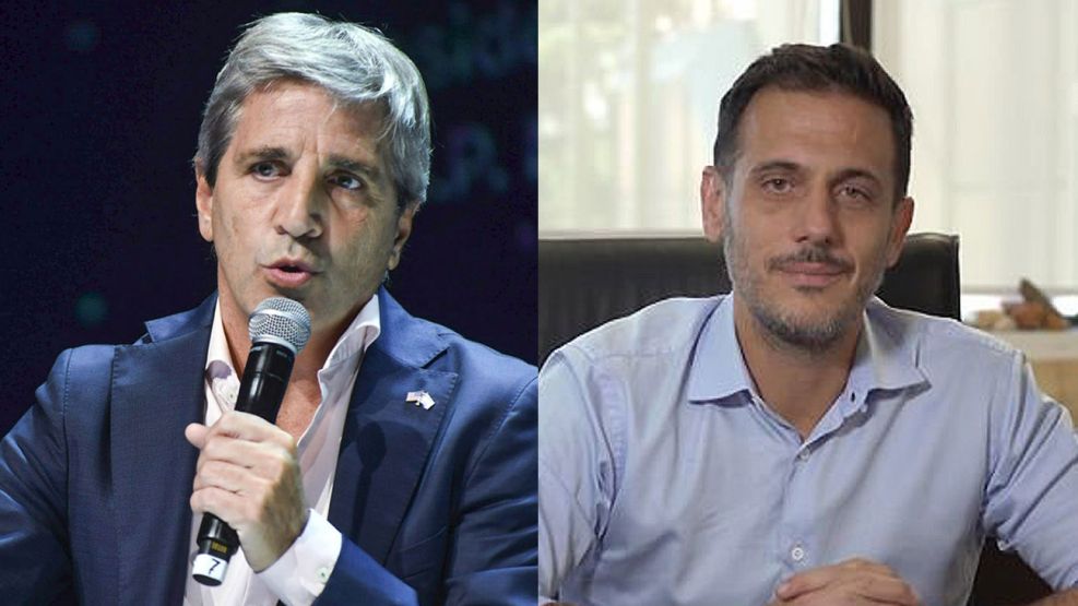 Luis Caputo y Julian Alvarez 20122025