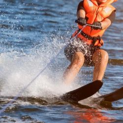Esquí acuático.