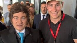 Javier Milei y Nicolas Promazio