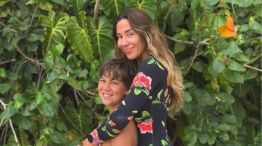 Jimena Barón y su hijo Momo