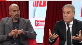 Juan Verón y Oscar Ruggeri