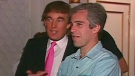 El video de Donald Trump con Epstein y rodeado de mujeres