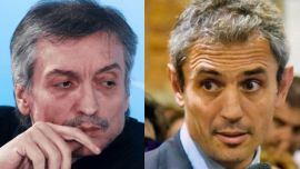 Maximo Kirchner y Martín Menem