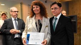 Ana Arzoumanian ganó el Premio Perfil al Mejor Aporte al Pensamiento Crítico Internacional