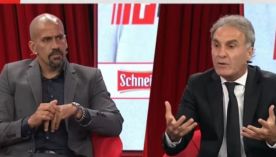 Juan Verón y Oscar Ruggeri