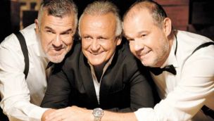 Miguel del Sel, Dady Brieva y el Chino Volpato