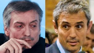 Maximo Kirchner y Martin Menem