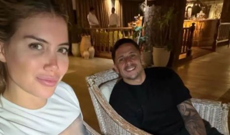 Martín Migueles y Wanda Nara