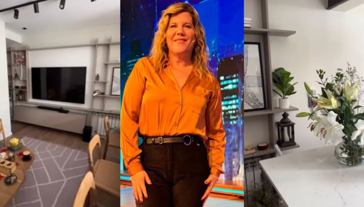 Dominique Metzger mostró un nuevo rincón soñado de su casa: modernidad y decoración minimalista