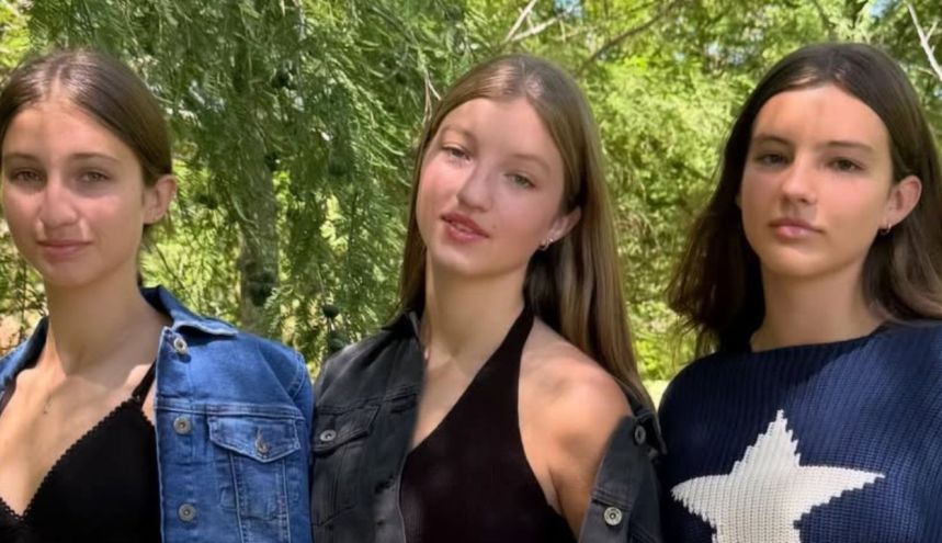 Indiana Cubero, Allegra Cubero, Sienna Cubero