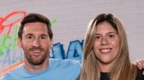 Lionel Messi y su hermana, María Sol
