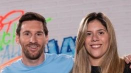 Lionel Messi y su hermana, María Sol