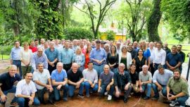 Passalacqua recibió a intendentes: "Fue un año duro para todos, durísimo"