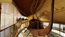 Egipto restaurará la barca solar del rey Keops: "El artefacto de madera más grande y más antiguo”