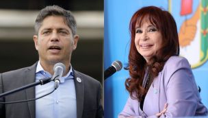 Kicillof y Cristina Fernández