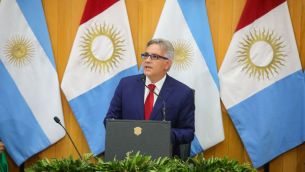 Martín Llaryora, gobernador de Córdoba