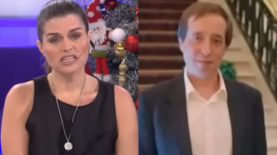 Angie Balbiani y Marcelo Porcel