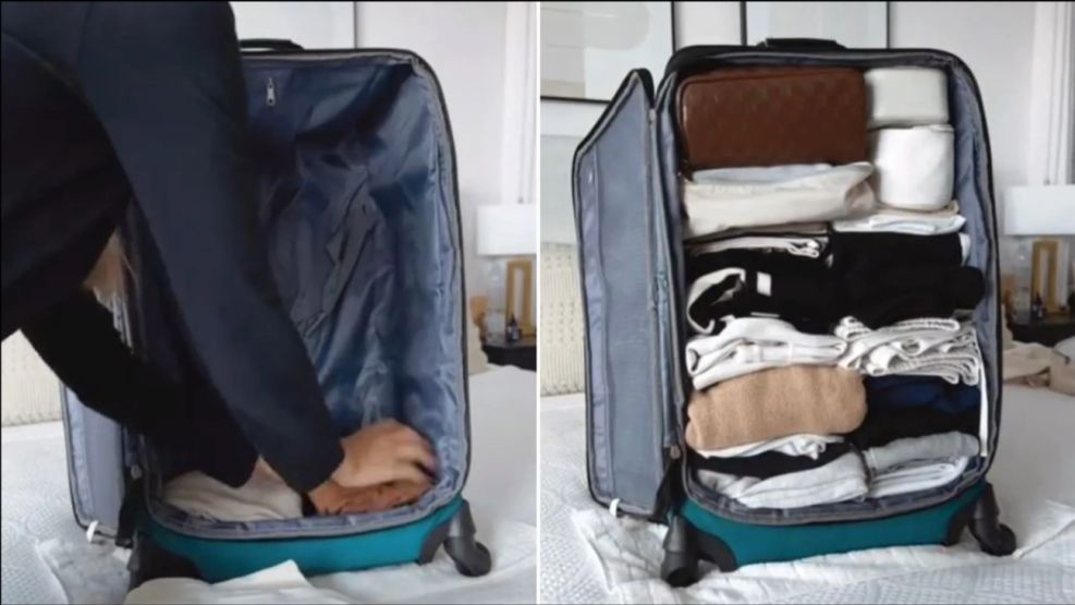 Enrollar en lugar de doblar